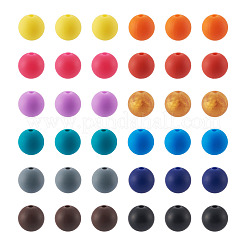 120Pcs 12 Colors Silicone Beads&nbsp;SIL-TA0001-18