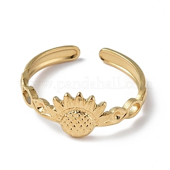 304 Stainless Steel Open Cuff Ring Finding&nbsp;RJEW-C046-07G
