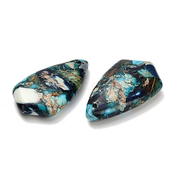 Dyed Natural Imperial Jasper Pendants&nbsp;G-H355-02A