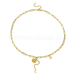 304 Stainless Steel Lariat Necklaces&nbsp;NJEW-JN04607