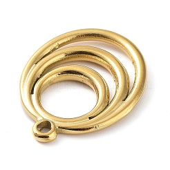 304 Stainless Steel Pendants&nbsp;STAS-P331-02G
