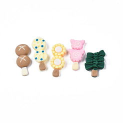 Opaque Resin Cabochons&nbsp;CRES-S366-22