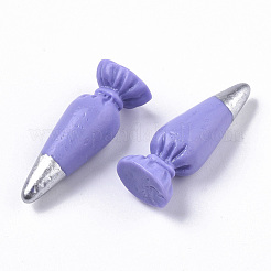オペーク樹脂ビーズ  穴がない  コーン  ミックスカラー  32.5x13x10mm&nbsp;CRES-N022-96