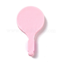 オペーク レジン アクセサリー オーナメント レジン ラケット カボション  ミックスカラー  34~34.5x19x4.5~5mm&nbsp;RESI-B013-01