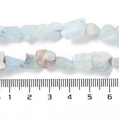 Raw Rough Natural Aquamarine Beads Strands&nbsp;G-B065-C16