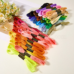 50 Skeins 50 Colors 6-Ply Polycotton Embroidery Floss&nbsp;EMBR-CY0001-02