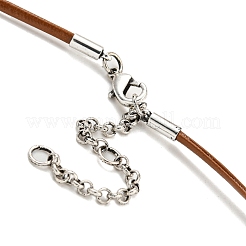 Alloy Pendant Necklaces with  Synthetic Turquoise&nbsp;NJEW-A022-02B