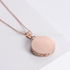 Vintage Stainless Steel Sun Pendant Necklaces for Men&nbsp;OY6556