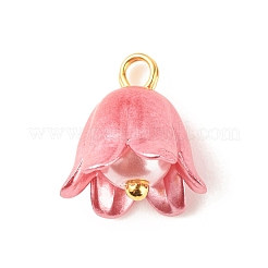 Spray Paint ABS Plastic Imitation Pearl Charms&nbsp;PALLOY-JF01603-03