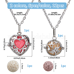 2 Bags 2 Styles DIY Brass Necklace Making Kits&nbsp;NJEW-FH0001-25B