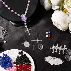 DIY Rosary Bead Jewelry Kits&nbsp;DIY-SC0029-71
