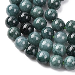 Natural Blue Jade Beads Strands&nbsp;G-H341-8mm-02