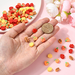 300個の手作りポリマークレイビーズ  混合図形  8.5~10x7~10x5mm  穴：1.6mm&nbsp;CLAY-SP0001-14