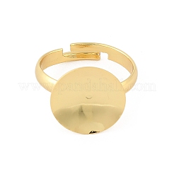 Brass Adjustable Ring Components&nbsp;KK-A272-09G