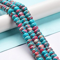 Synthetic Turquoise Beads Strands&nbsp;G-C034-02B