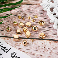 12Pcs 6 Styles Alloy Decoration Rivets&nbsp;DIY-TA0011-08