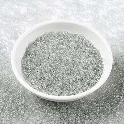 MIYUKIラウンドロカイユビーズ  日本製シードビーズ  15/0  （rr2412)透明トープ  15/0  1.5mm  穴：0.7mm  約250000個/ポンド&nbsp;SEED-G009-RR2412