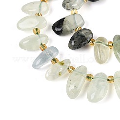 Natural Prehnite Beads Strands&nbsp;G-Z091-A44