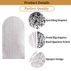 Fiber Wedding Arch Cover&nbsp;AJEW-WH20096-70B