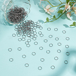 600Pcs 304 Stainless Steel Split Rings&nbsp;STAS-ME0002-55
