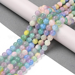 Natural Selenite Beads Strands&nbsp;G-Q162-A01-01A-01
