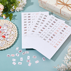 30Pcs Mini Paper Pokers&nbsp;AJEW-FH0006-32