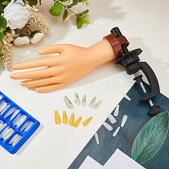 1 Bag Rubber Nail Hand Practice Model&nbsp;MRMJ-FH0001-61