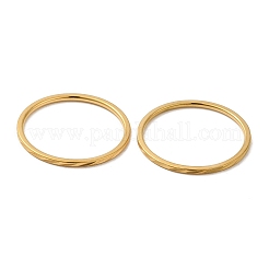 Ion Plating(IP) 304 Stainless Steel Plain Band Rings&nbsp;RJEW-I101-01D-G