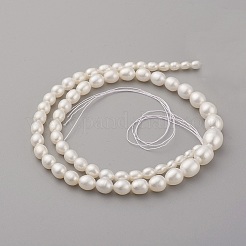 Natural Cultured Freshwater Pearl Graduated Beads Strands&nbsp;PEAR-G007-05A