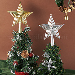 2Pcs 2 Colors Christmas Plastic Big Pendants&nbsp;KY-TA0001-68