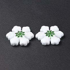 Opaque Resin Cabochons&nbsp;RESI-F042-03B