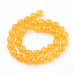 Natural Malaysia Jade Beads Strands&nbsp;X-G-K288-10mm-07