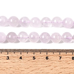 天然ラベンダーアメジストビーズ連売り  ラウンド  8~8.8mm  穴：1.2mm  約44個/連  15.35''（39センチメートル）&nbsp;G-P433-23B-01