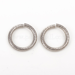 Tarnish Resistant 304 Stainless Steel Open Jump Rings&nbsp;STAS-G224-23P-01