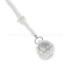 304 Stainless Steel & Glass Suncatcher&nbsp;HJEW-JM05010