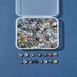150Pcs 15 Styles Electroplate Glass Beads&nbsp;EGLA-FS0001-50