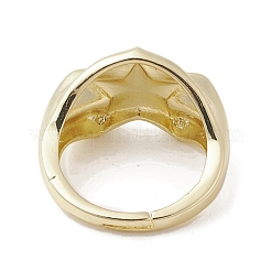 Brass Adjustable Rings&nbsp;RJEW-K257-76G