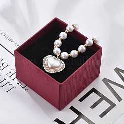 Ion Plating(IP) 304 Stainless Steel Charm Bracelets for Women&nbsp;BJEW-P345-04G