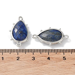 Natural Mixed Stone Connector Charms&nbsp;G-G012-05P-A