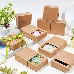 Kraft Paper Folding Box&nbsp;CON-BC0004-32A-A