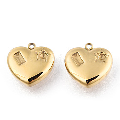 304 Stainless Steel Pendant Rhinestone Settings&nbsp;STAS-T060-59G