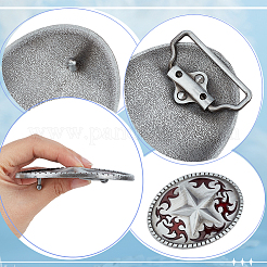 Zinc Alloy Buckles&nbsp;FIND-GF0009-21A