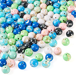 120Pcs 8 Colors Assembled Synthetic Stone and Trochus Shell Beads&nbsp;G-TA0002-31B