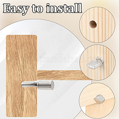 54Pcs 3 Styles Iron Shelf Support Pins&nbsp;IFIN-CN0001-09