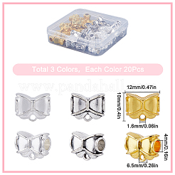 60Pcs 3 Colors Aolly Tube Bails&nbsp;FIND-SP0002-42