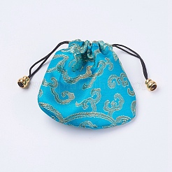 Silk Pouches&nbsp;LS-ABAG-WH0006-04