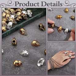 45Pcs 3 Colors Alloy European Beads&nbsp;FIND-PH0021-85