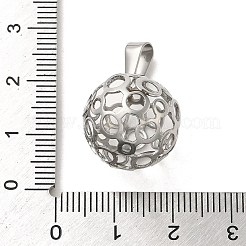 Non-Tarnish 304 Stainless Steel Pendants&nbsp;STAS-B053-23P