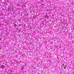 8/0 Inside Colours Transparent Glass Seed Beads&nbsp;SEED-T007-06J