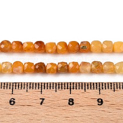 Gradient Color Natural Topaz Jade Beads Strands&nbsp;G-N342-136